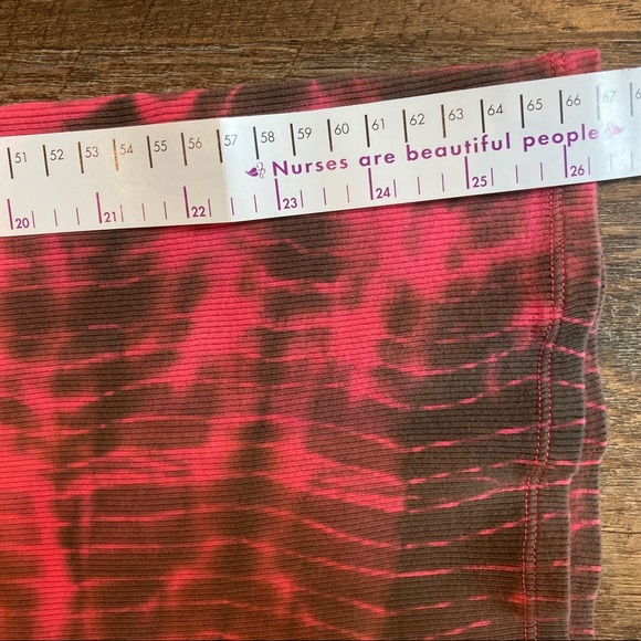 Pink Tie-Dye Ribbed Tank - Picture 5 of 7